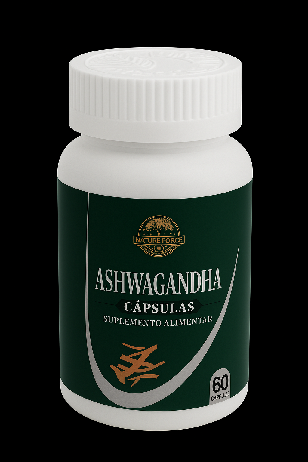 Ashwagandha Nature Force: Equilibrio y Calma Interior (60 Cápsulas) Entrega 🚚 3-5 días hábiles